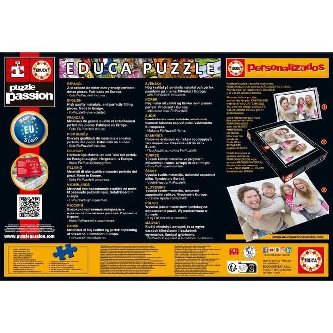 EDUCA - puzzel - 1500 stuks - Ontbijt in New York
