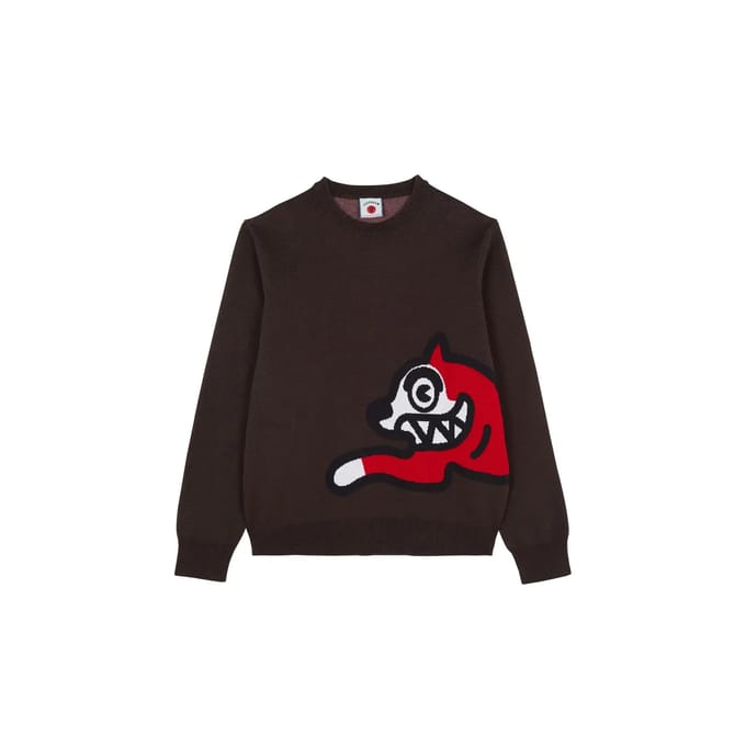 Sweatshirt Icecream Running Dog