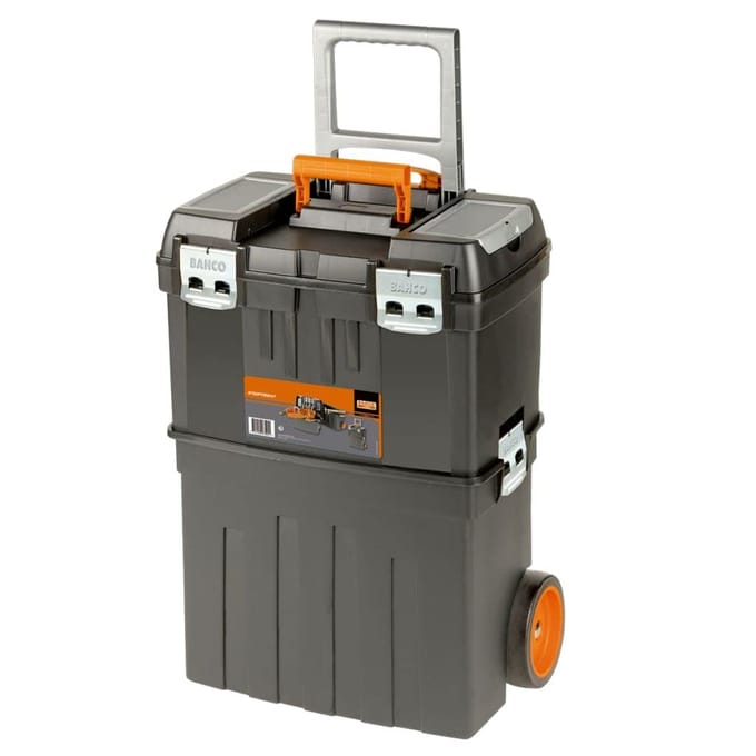 Bahco Zware Kunststof Kist met Wielen 4750PTBW47