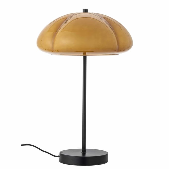 Bloomingville Tafellamp Kinoko Geel