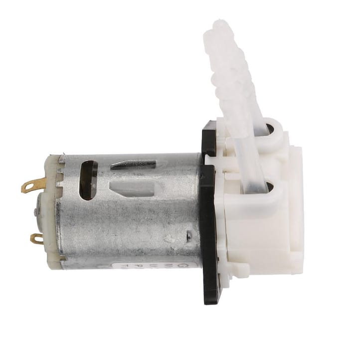 12V 3*5 Doseerpomp DIY Peristaltische Slangkop Voor Aquarium Laboratorium Chemische Analyse(wit) white