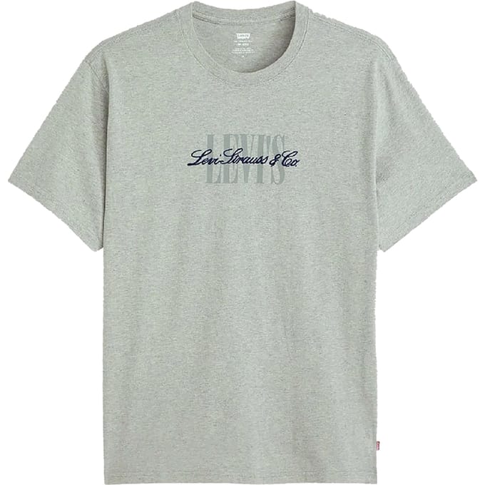 Levis Heren Relaxed Fit T-shirt (Heide Grijs)