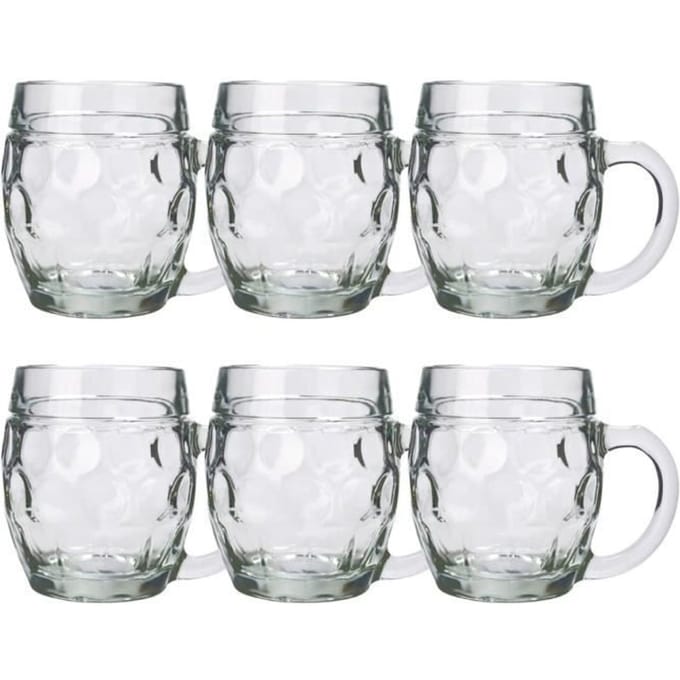 Bierpullen - Tübinger - 0,4 liter - Set van 6 stuks - Bierglas - Bierglazen