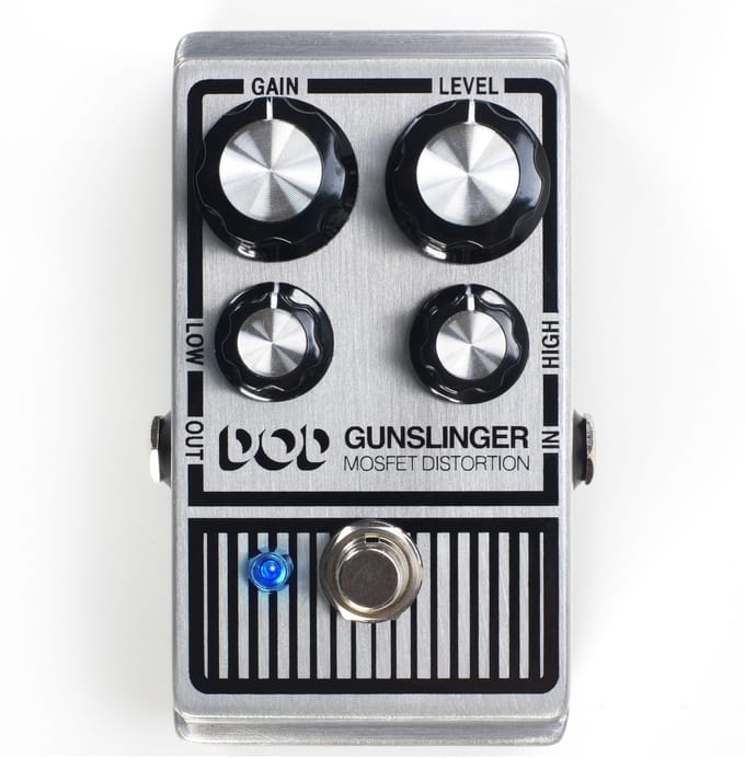 DOD Gunslinger Distortion Pedal - Distortion voor gitaren
