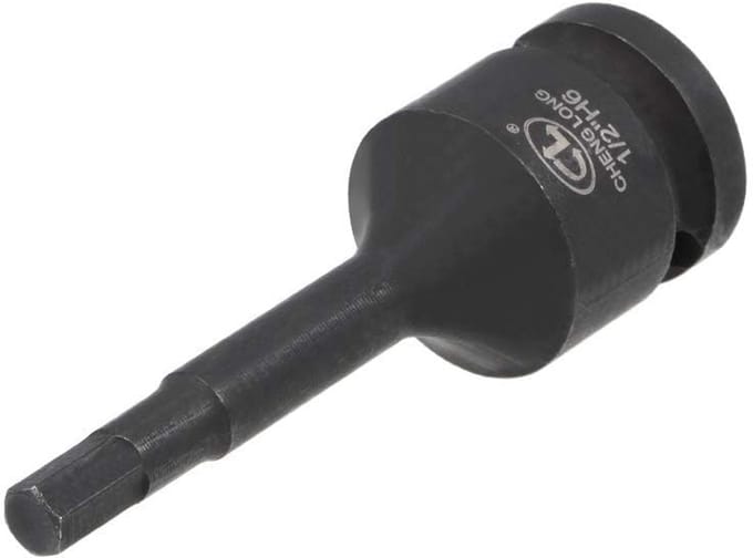 Solidchoice - Impact Hex Bit Socket H6 (6mm) 1/2" Drive voor Momentsleutels