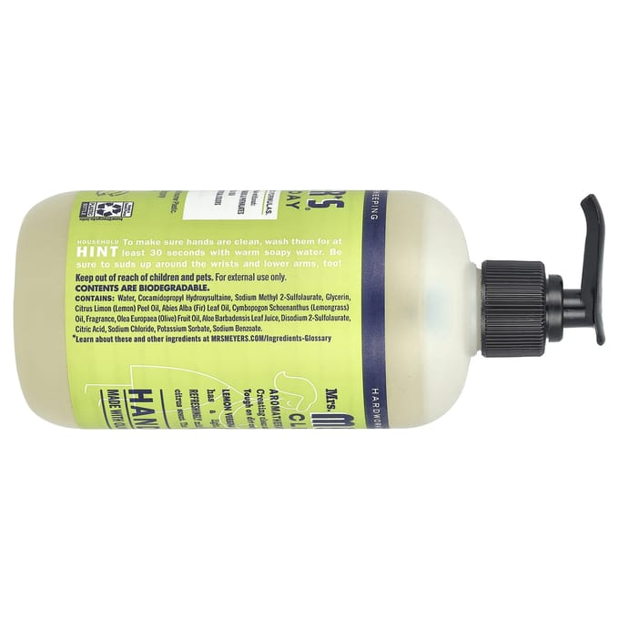Mme. Meyers Clean Day, savon pour les mains, verveine citronnée, 12,5 fl oz (370 ml) beige
