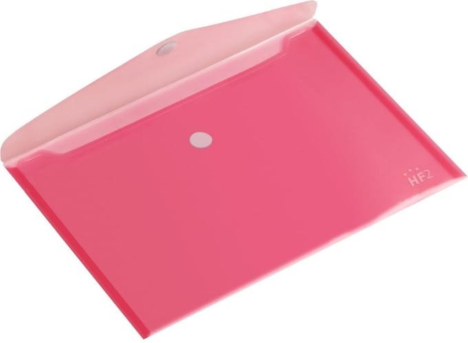 10 x Enveloptas HF2 - A5 - dwars - rood