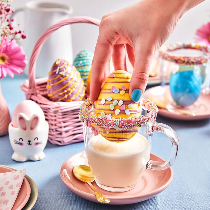 Cake Star Mal Half Gebroken Ei Groot set/2