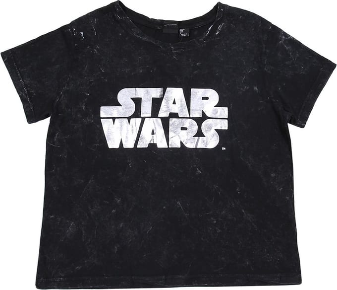 Zwart STAR WARS DISNEY T-shirt/t-shirt