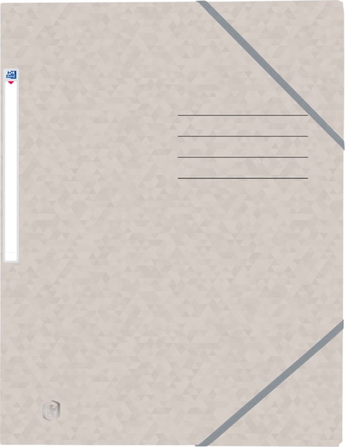 Elastomap oxford top file+ a4 beige | 50 stuks