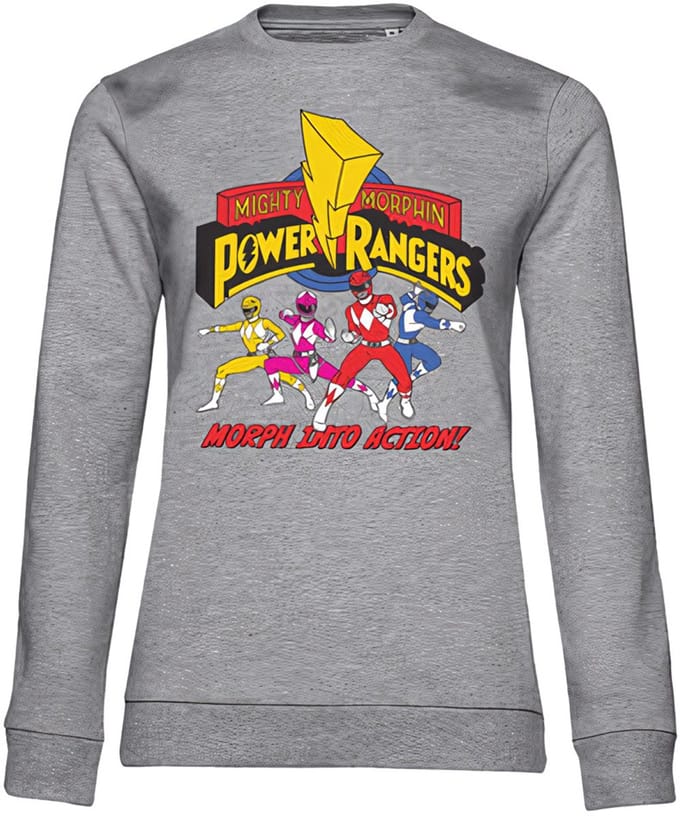 Power Rangers Dames Morph Into Acti-on -sweatshirt in meisjesstijl