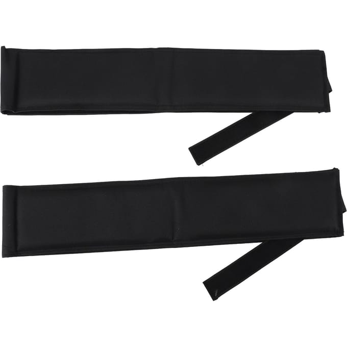 2 stuks gipsplaat steltenriemen, comfortabele nylon gevoerde stelten, stevige beenbanden met verstelbare haak black