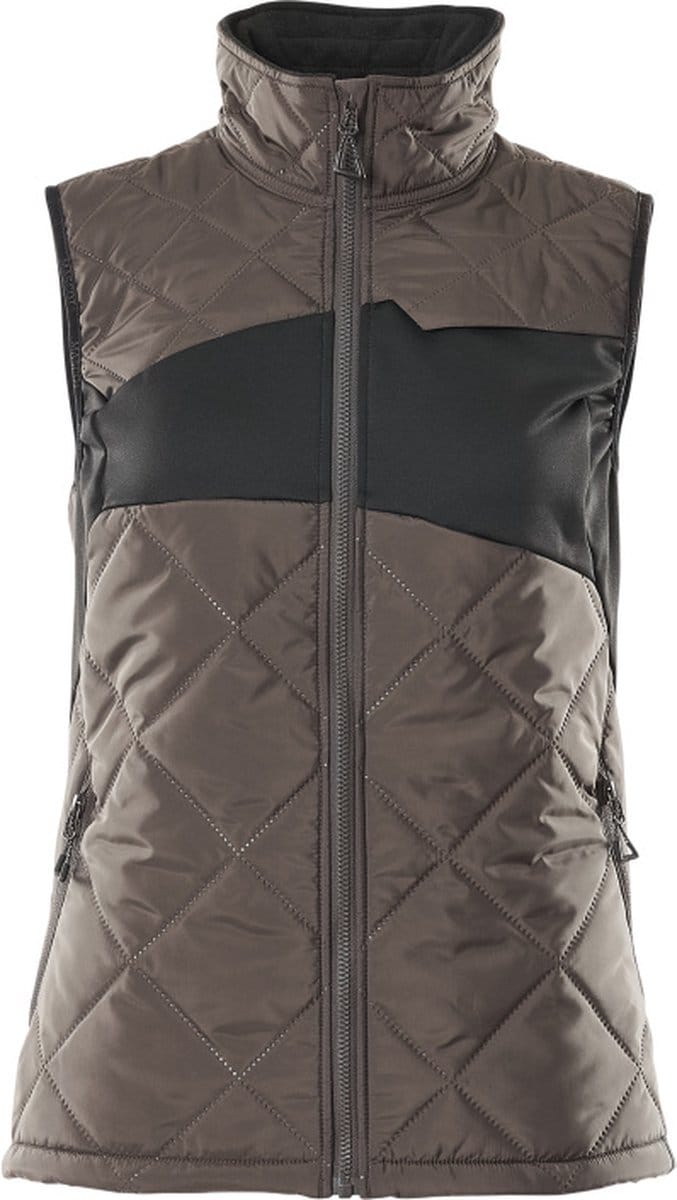 Mascot Accelerate Thermobodywarmer 18075-318 - donkerantraciet/zwart - S