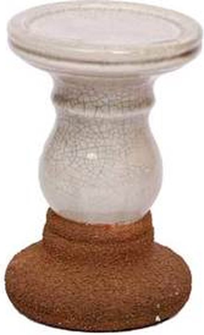 Kandelaren - Candle Holder Anden 15cm Brown/grey