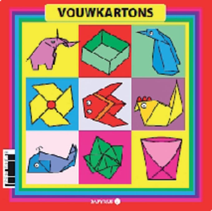 Vouwkarton papurys vierkant 20x20cm 105gr | 10 stuks