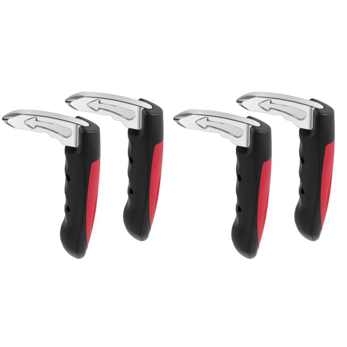 2/4 stuks Autodeur Assistent Handgreep 2 in 1 Multifunctionele Voertuig Steunhandgrepen Ruitenbreker Draagbaar Automotive Auto Handgreep Assistent