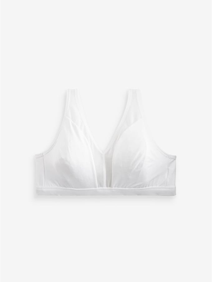 Next - Dames - Total Support Ultimate Comfort B-H beha zonder beugels - Wit