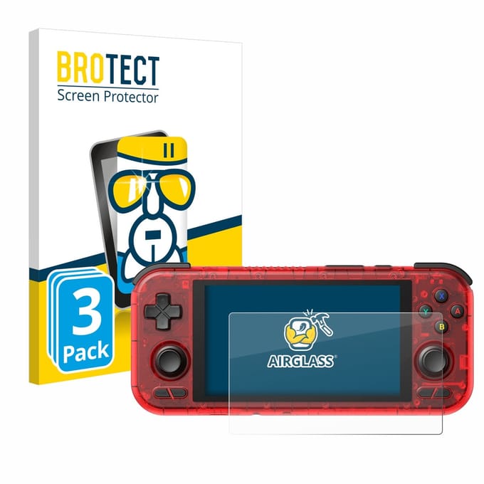 Screenprotector 3 Stuks voor Retroid Pocket 4 Pro Beschermglas transparant