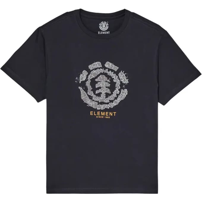Element Rockys T-shirt Met Korte Mouwen Zwart 16 Years Jongen