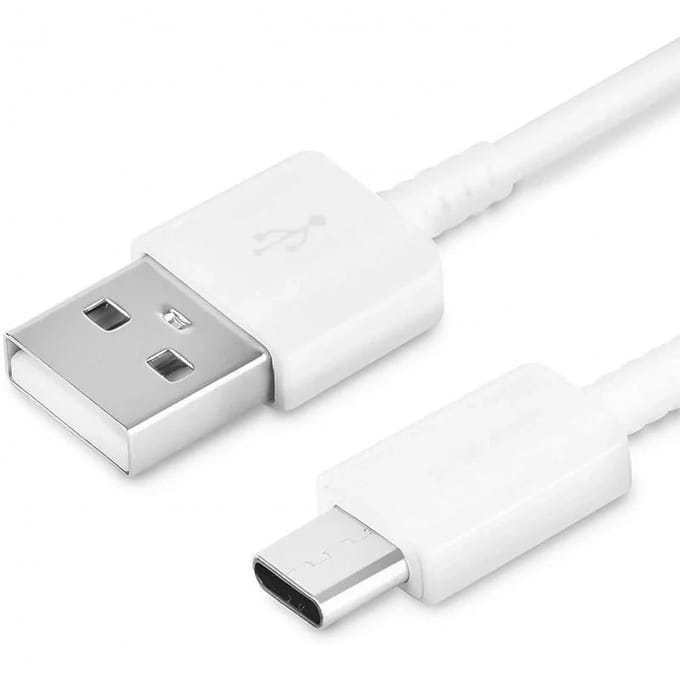 Câble Samsung EP-DN930CWE USB-A vers USB-C 3A 1,2m (Vrac - emballage de remplacement) - blanc