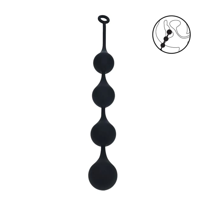 Levelz - Siliconen Anaal Druppel Ketting 60 mm XXL