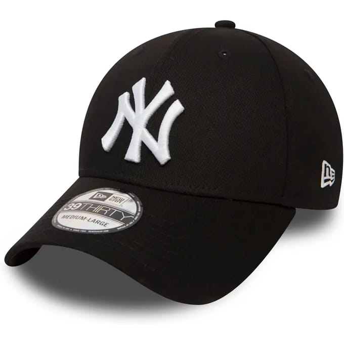 New Era MLB New York Yankees Cap - 39THIRTY - L/XL - Black/White
