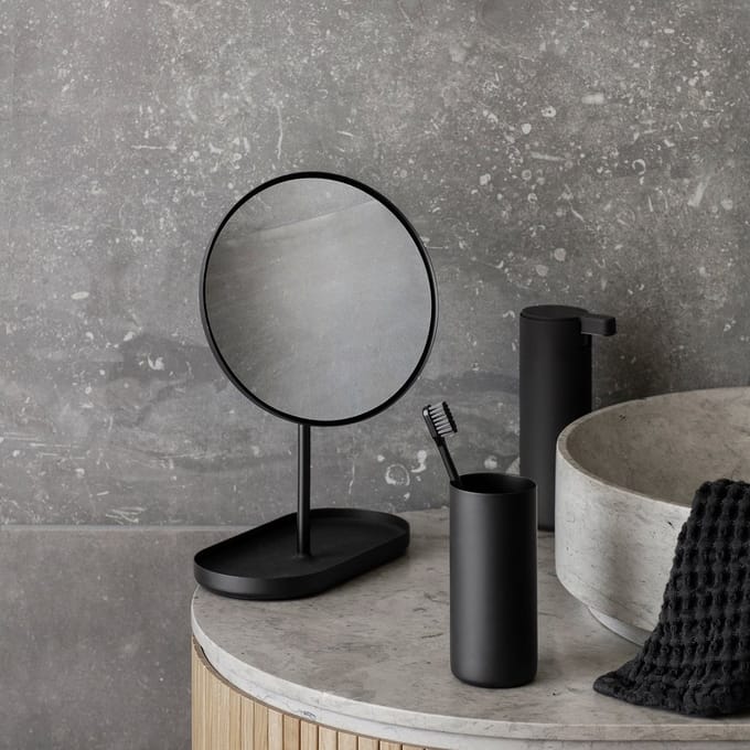 Modo Dubbele Handdoekstang Black | Zwart | Staal