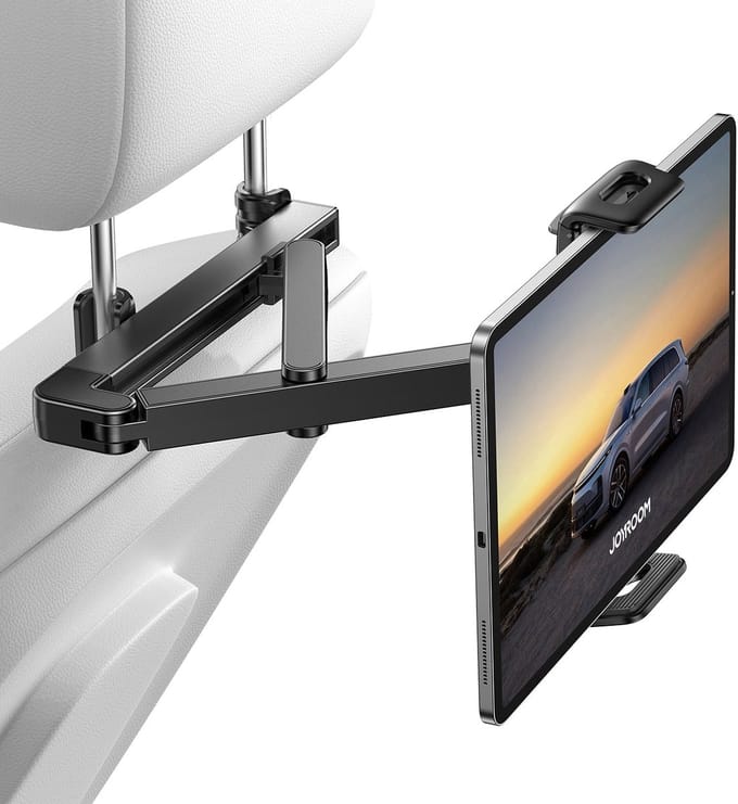 Auto Hoofdsteunhouder Joyroom JR-ZS433 voor Telefoon / Tablet, 4.7inch - 13inch, Zwart