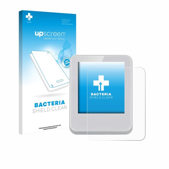 upscreen - Screenprotector voor Bresser ClimaTemp Digitale kamerthermometer - Folie Beschermfolie transparant antibacterieel