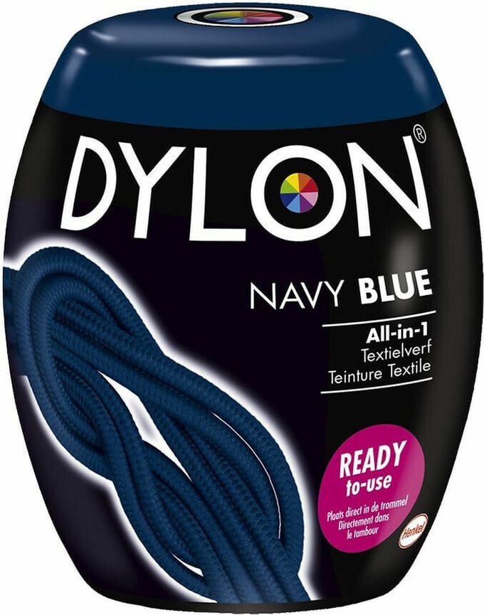 Dylon Textielverf Navy Blue - 3 x 350 gr - Voordeelverpakking