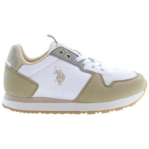Lage Sneakers U.S Polo Assn. nobik008k3th1be56465beigewhil35