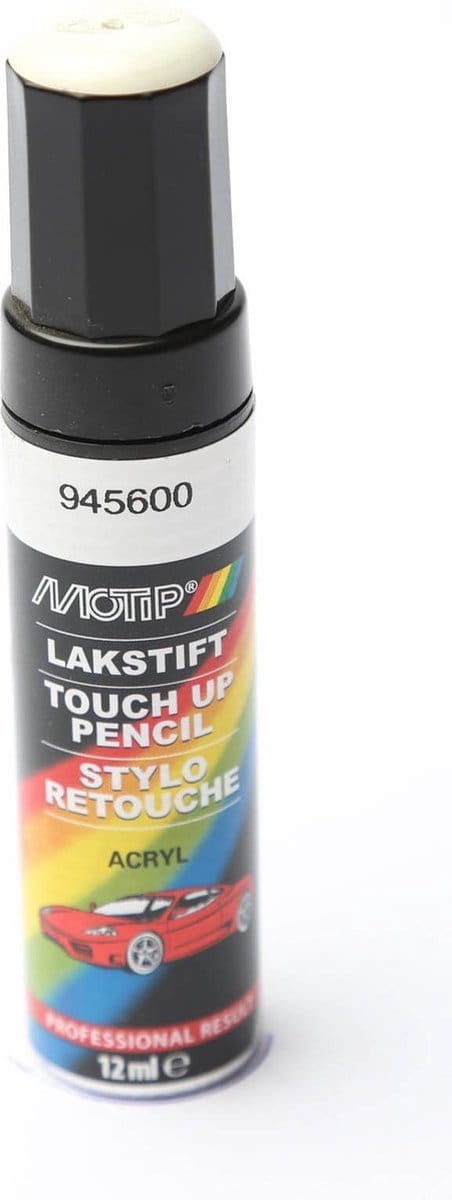 Motip 945600 - Auto lakstift - Wit - 12 ml