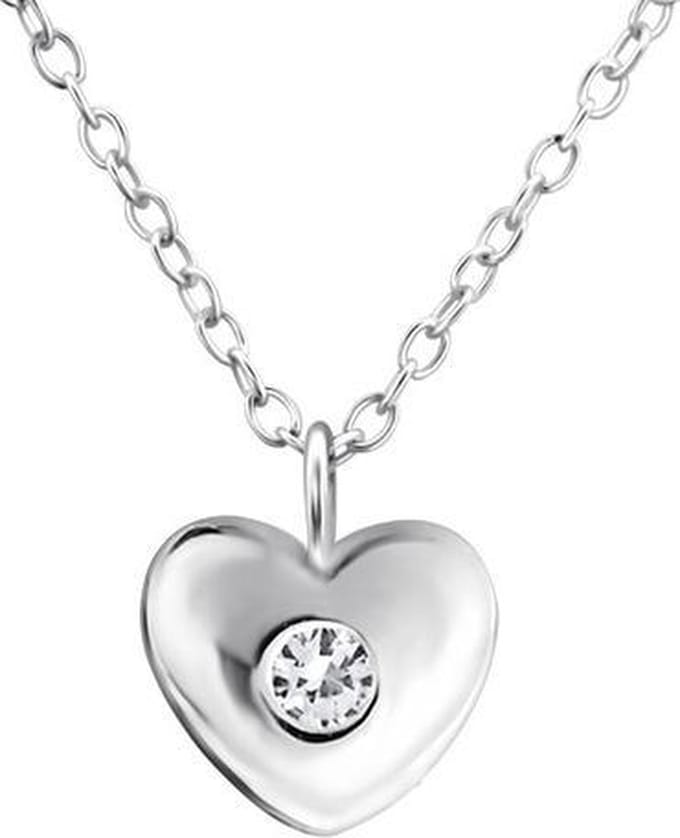 Montebello Ketting Cedes - 925 Zilver E-Coating - Hart - 7x6mm - 42+3cm