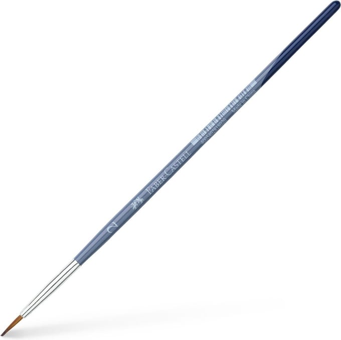 Faber-Castell penseel - rond - nr. 2 hobbypenseel - borstelhaar - FC-281802