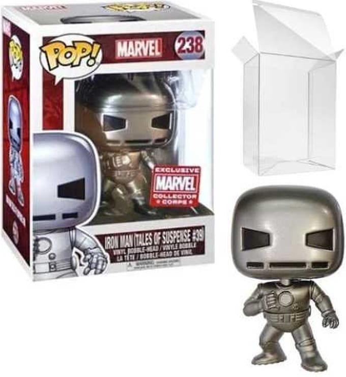 Funko Pop! Marvel: First Appearance Iron Man Tales Of Suspense #238 (Collector Corps Exclusive) [Condition: 7/10]