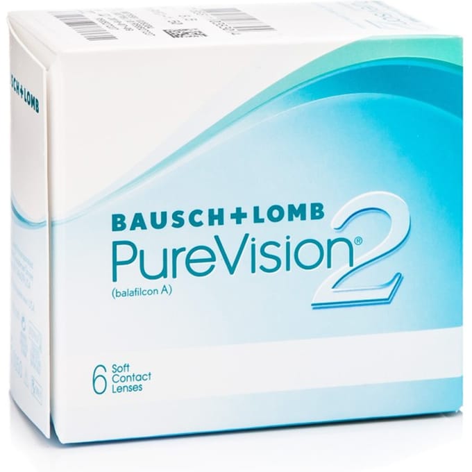 -7,50 PureVision 2 HD - 6 pack - Maandlenzen - Contactlenzen