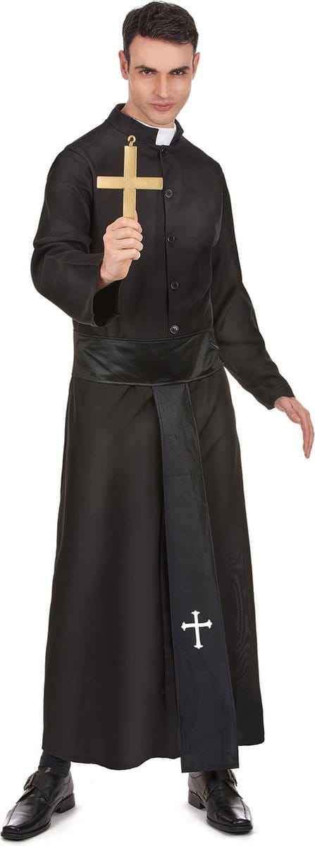 "Priester kostuum voor mannen  - Verkleedkleding - Medium"