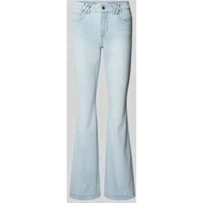 Brax Dames Jeans  Style SHAKIRA BOOT USED BLEACHED BLUE, denim lichtblauw, maat 36