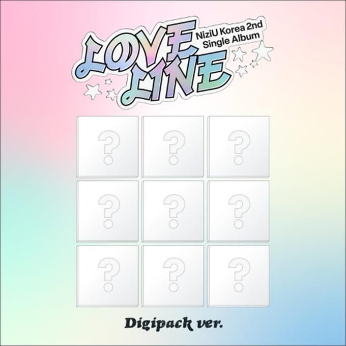 NiziU - LOVE LINE Digipack ver. / Koreaans 2e Single Album RANDOM 3EA