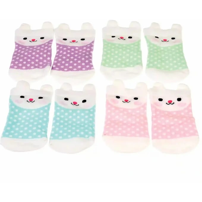 Baby sokken Rex London Lapin (x4)