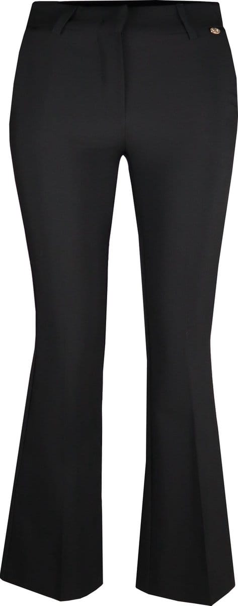 Verysimple - zwarte flared pantalon - maat 34 (IT40)