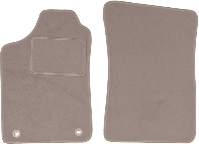 Beige voormatten voor: Renault 19 cabrio, hatchback, sedan, chamade (1988-1996)