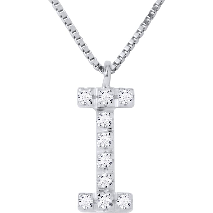 Collar ABC Diamonds 0,05 Cts BRIEF "I" 18K wit