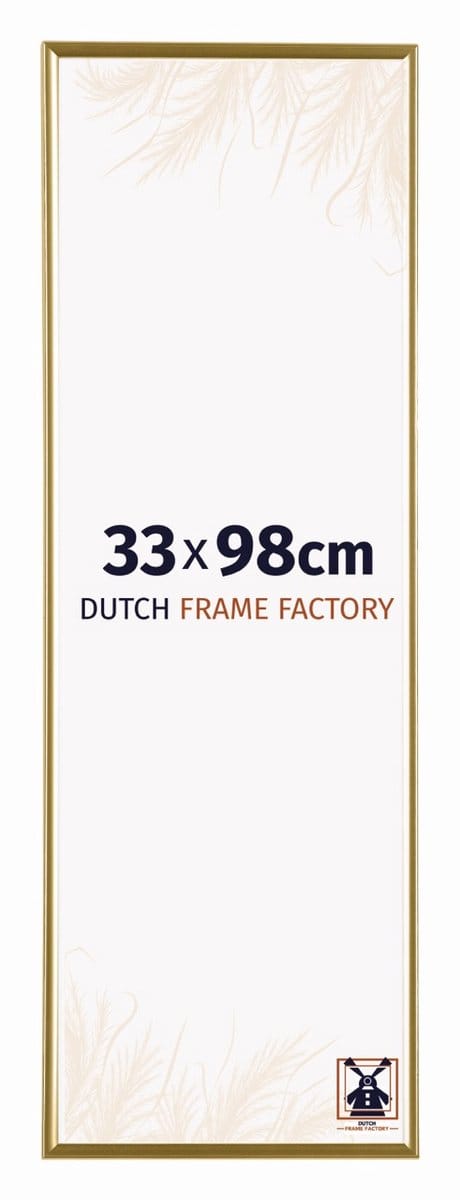 Fotolijst 33x98 cm - Kunststof - Goud - Easy