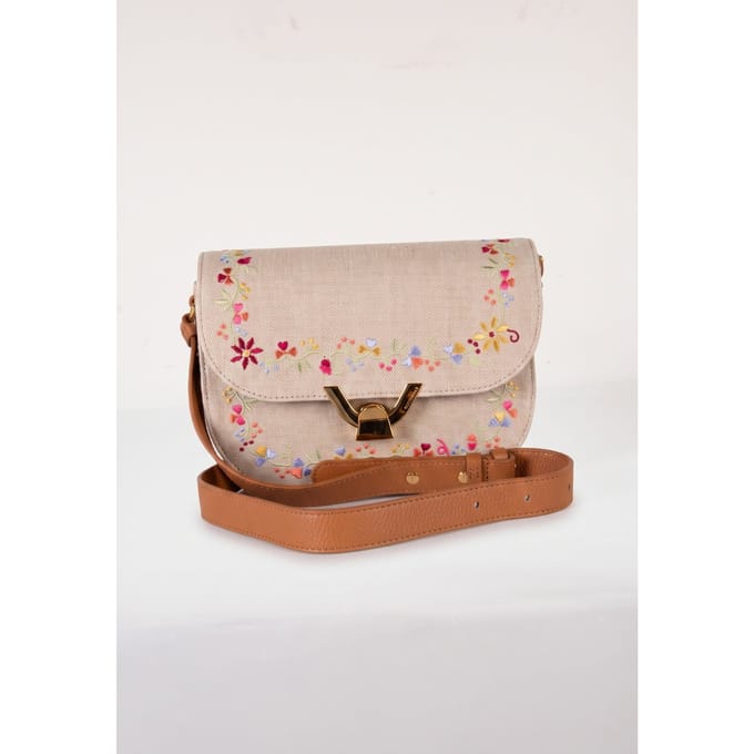 Coccinelle dew Lencos Embr Multicolor/cuir Taglia: OS | Borse a mano Outlet | Donna
