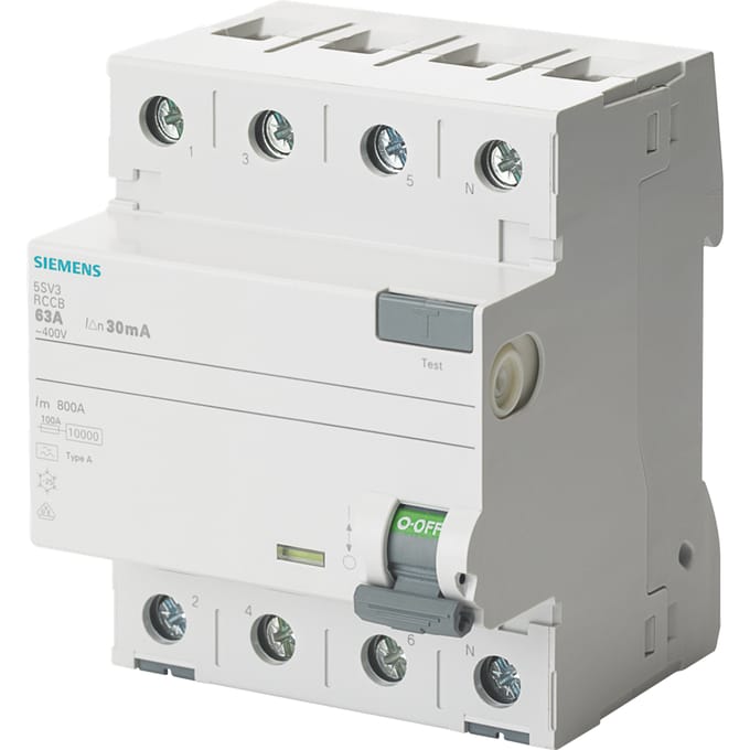 Siemens 5SV Aardlekschakelaar - 5SV37466