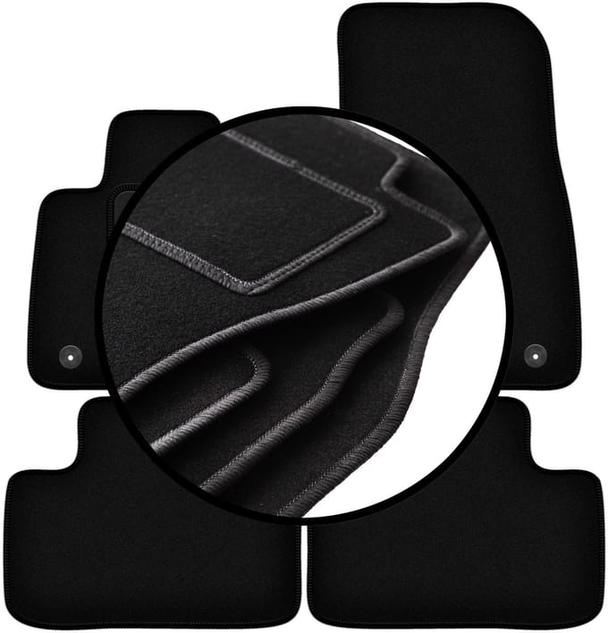 Complete set veloursmatten voor: Volvo XC40 Electric crossover (2020-)