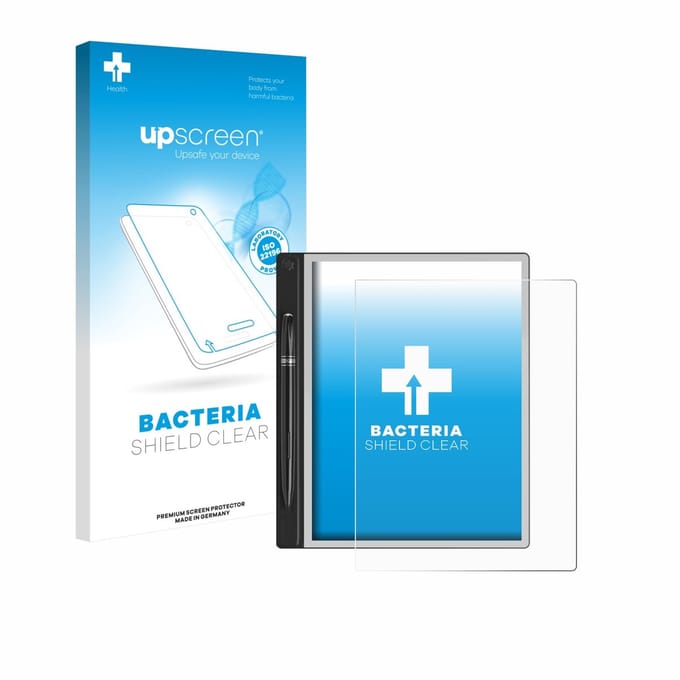 upscreen - Screenprotector voor Montblanc Digital Paper - Folie Beschermfolie transparant antibacterieel