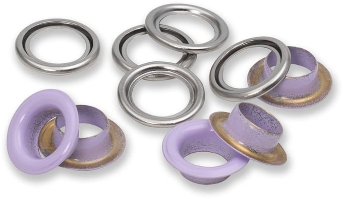 Ringen met schijven 11mm lila 20st - Prym