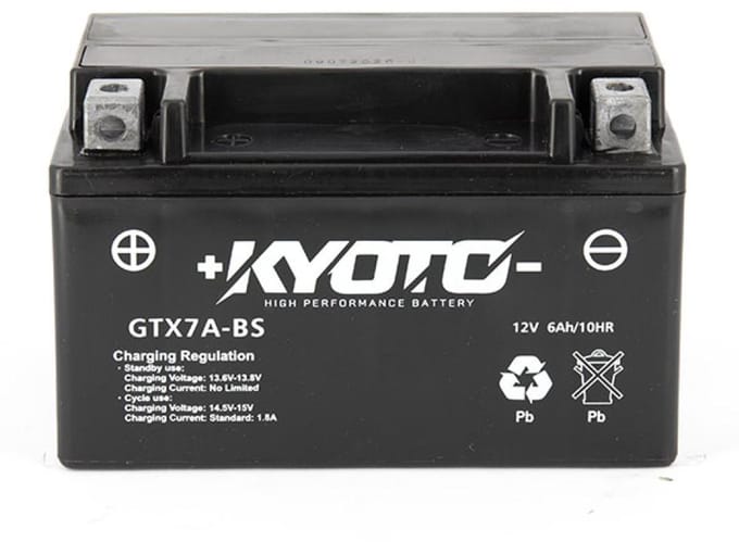 Batterie SLA Kyoto pour Scooter Peugeot 125 DJANGO 4T AC E3 2014 à 2017 Neuf